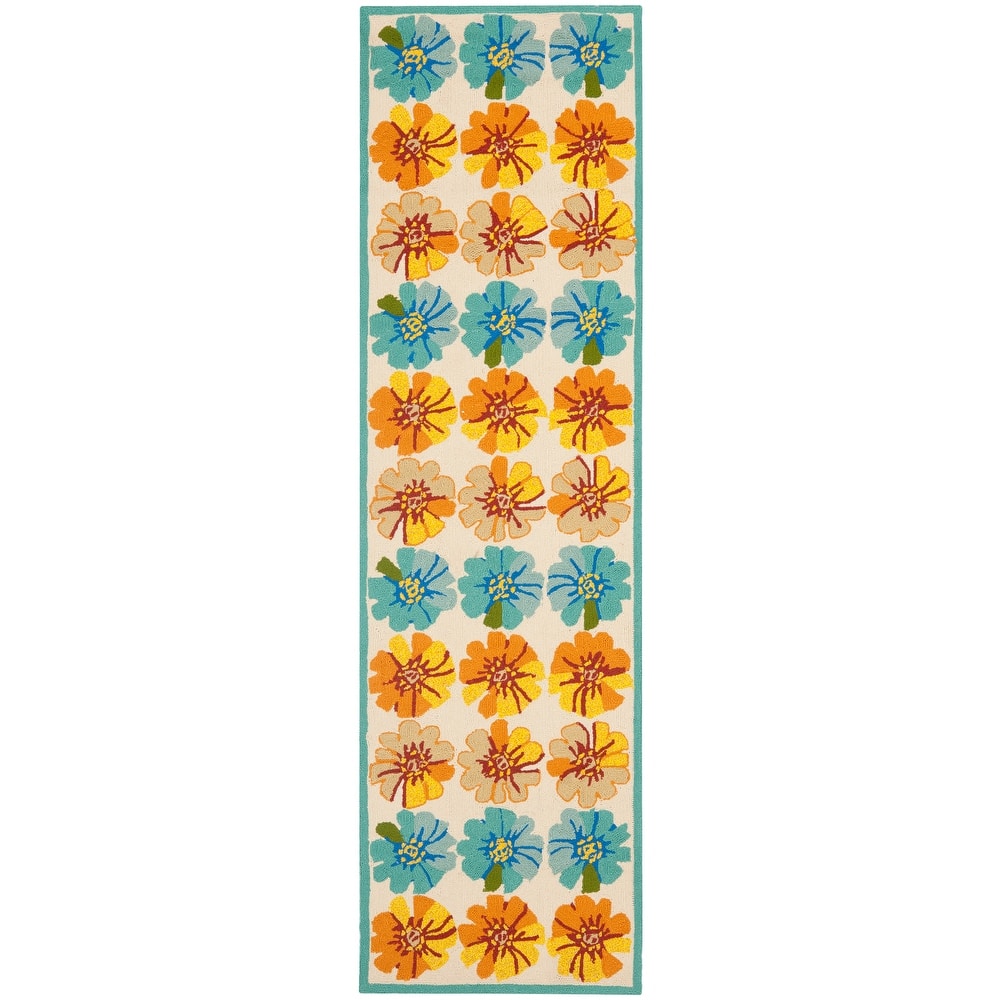 SAFAVIEH Handmade Four Seasons Wigdis Floral Rug