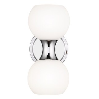 Artemis by Z-Lite 2 Light Wall Sconce in Chrome