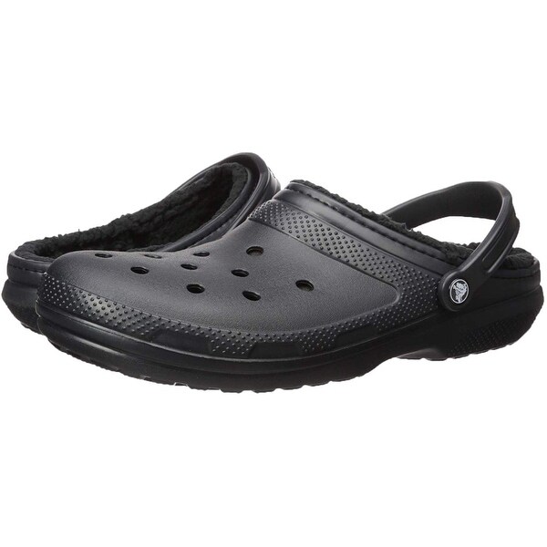 mens lined crocs