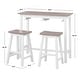 preview thumbnail 9 of 7, Simple Living Townsend 3-Piece Counter Height Table and Stool Set