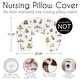 preview thumbnail 6 of 4, Sweet Jojo Designs Woodland Forest Animals Boy Girl Unisex Nursing Breastfeeding Pillow Cover Case Pillow Not Included Bear Fox