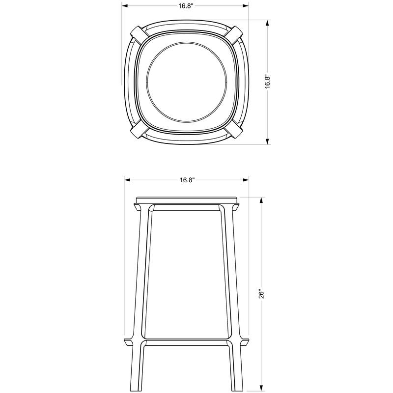 Marbelle - Alfie Marble Bar Stool