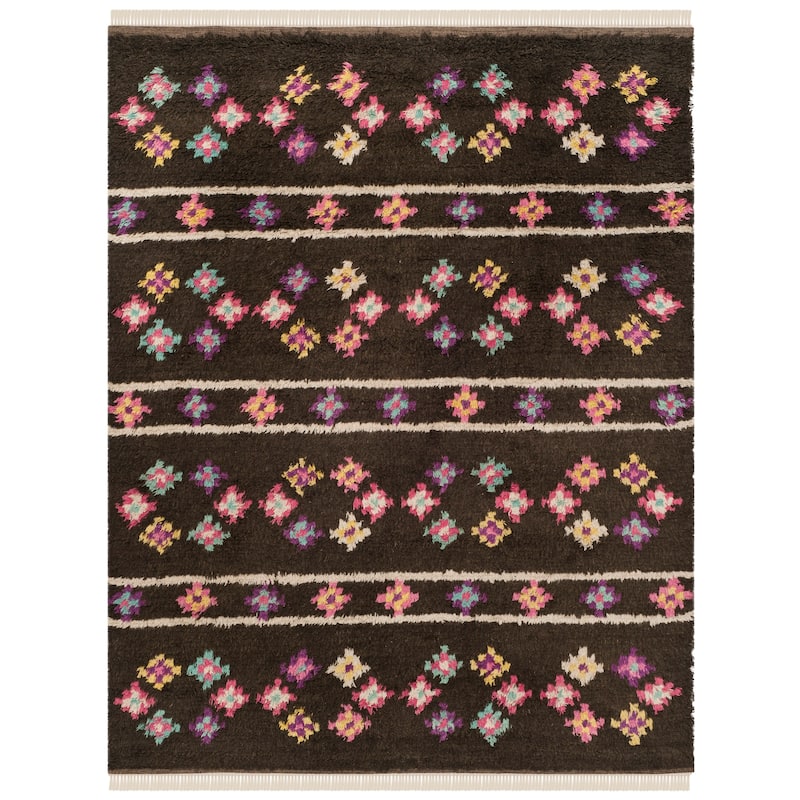 SAFAVIEH Hand-knotted Kenya Ivan Southwestern Tribal Wool Rug