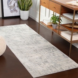Livabliss Millo Industrial Abstract Area Rug - 2'7" x 7'3" Runner