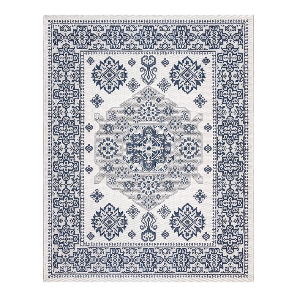Gertmenian Ringley Luxury Thick Polypropylene Flatwoven Indoor/Outdoor Area Rug Collection