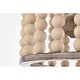 preview thumbnail 8 of 10, Silas 14 Inch Drum Shape Bead Semi Flush Mount with 2 Light