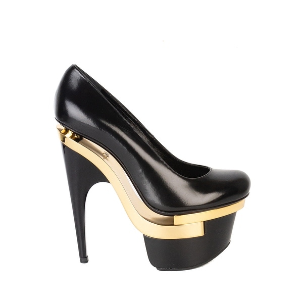 versace triple platform heels