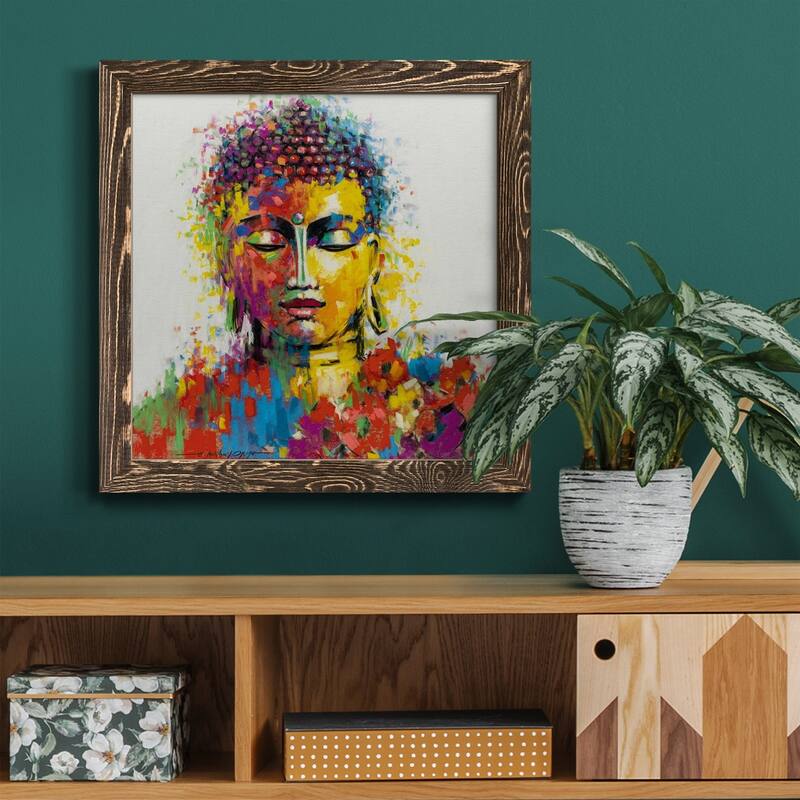 Buddha-Premium Framed Canvas - Ready to Hang