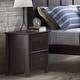 preview thumbnail 1 of 13, Grain Wood Furniture Shaker 2-drawer Solid Wood Nightstand