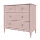 preview thumbnail 29 of 32, Charlotte/Scallop 4 Drawer Dresser