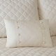 preview thumbnail 14 of 14, Madison Park Levine Cotton 4-Piece Bedspread Quilt Set with Shams and Throw Pillows