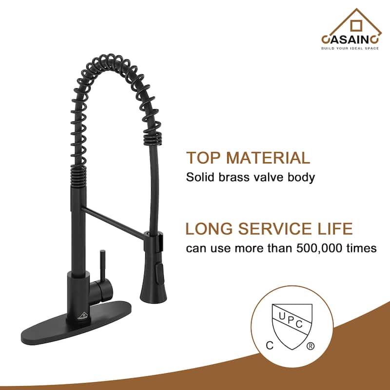 Drop-In Nano PVD Gunmetal Black Stainless Steel Workstation Kitchen Sink with Two-Function Kitchen Faucet and Accessories