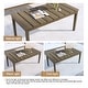 preview thumbnail 53 of 195, Outdoor Teak Solid Wood Patio Furniture Set Loveseat Armchair Table Collection