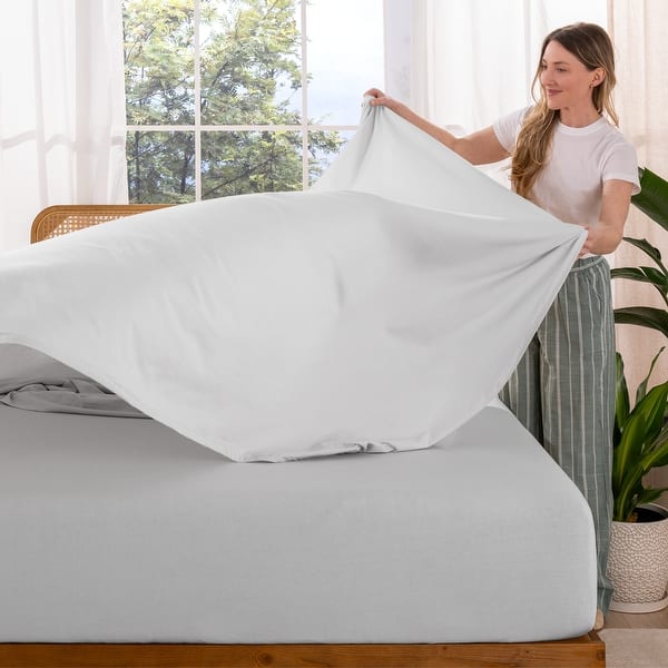 Bare Home Organic Cotton Jersey Sheet Set