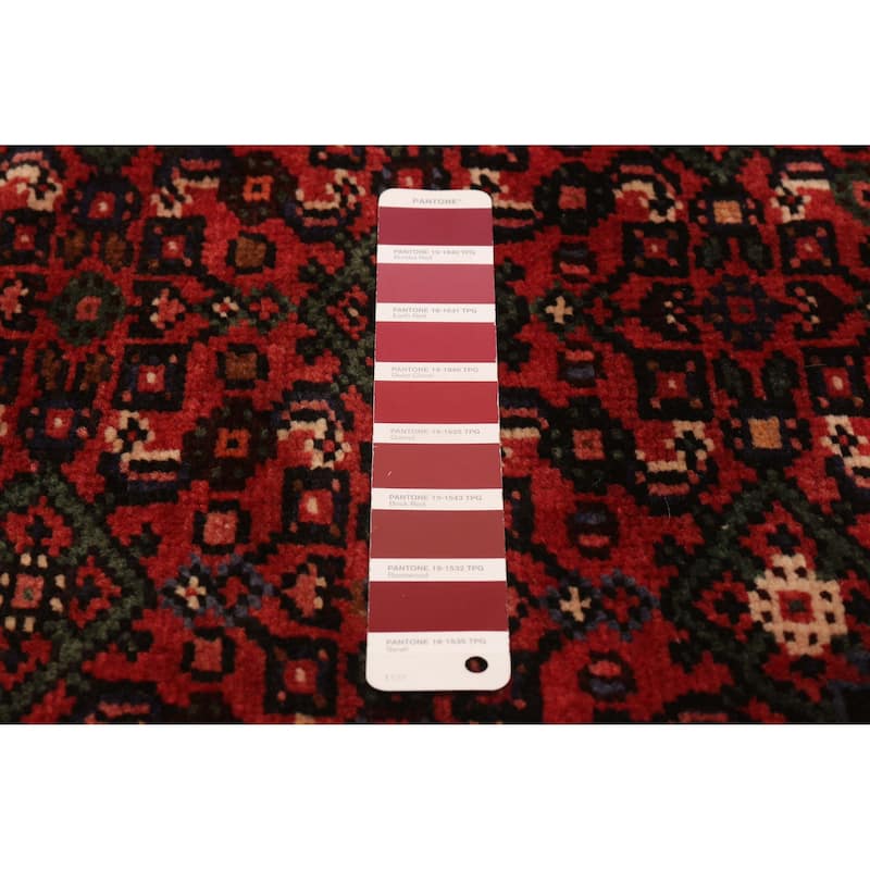 ECARPETGALLERY Hand-knotted Andelz Red Wool Rug - 5'3 x 8'10