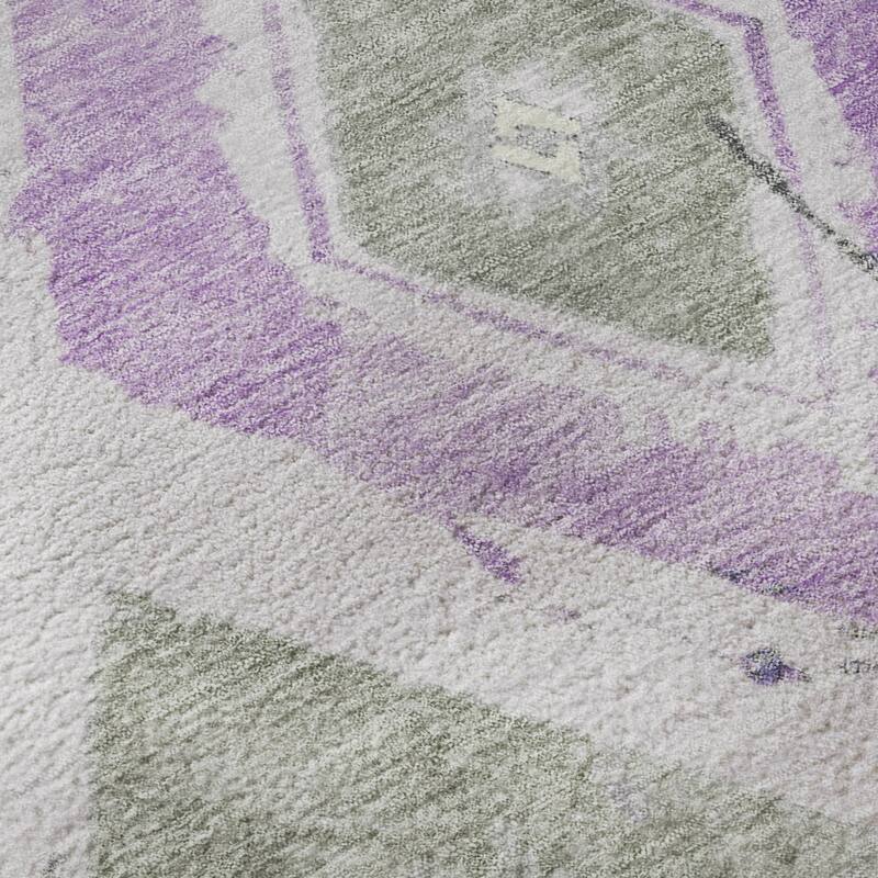Premium Washable Super Soft Modern Diamonds Mayfield Rug