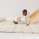 preview thumbnail 2 of 0, Toki Kids, Playful Posies Padded Play Mat, Mega Size