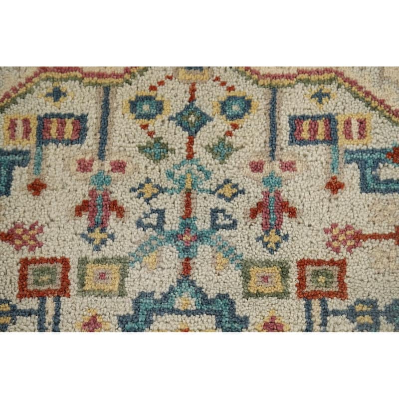 Kazak Indian Accent Rug Handmade Wool Carpet - 2'0" x 3'0"