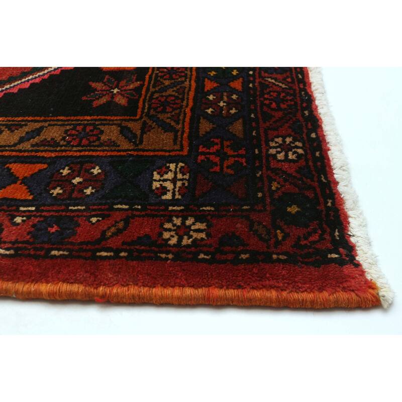 ECARPETGALLERY Hand-knotted Konya Anatolian Red Wool Rug - 4'1 x 8'2