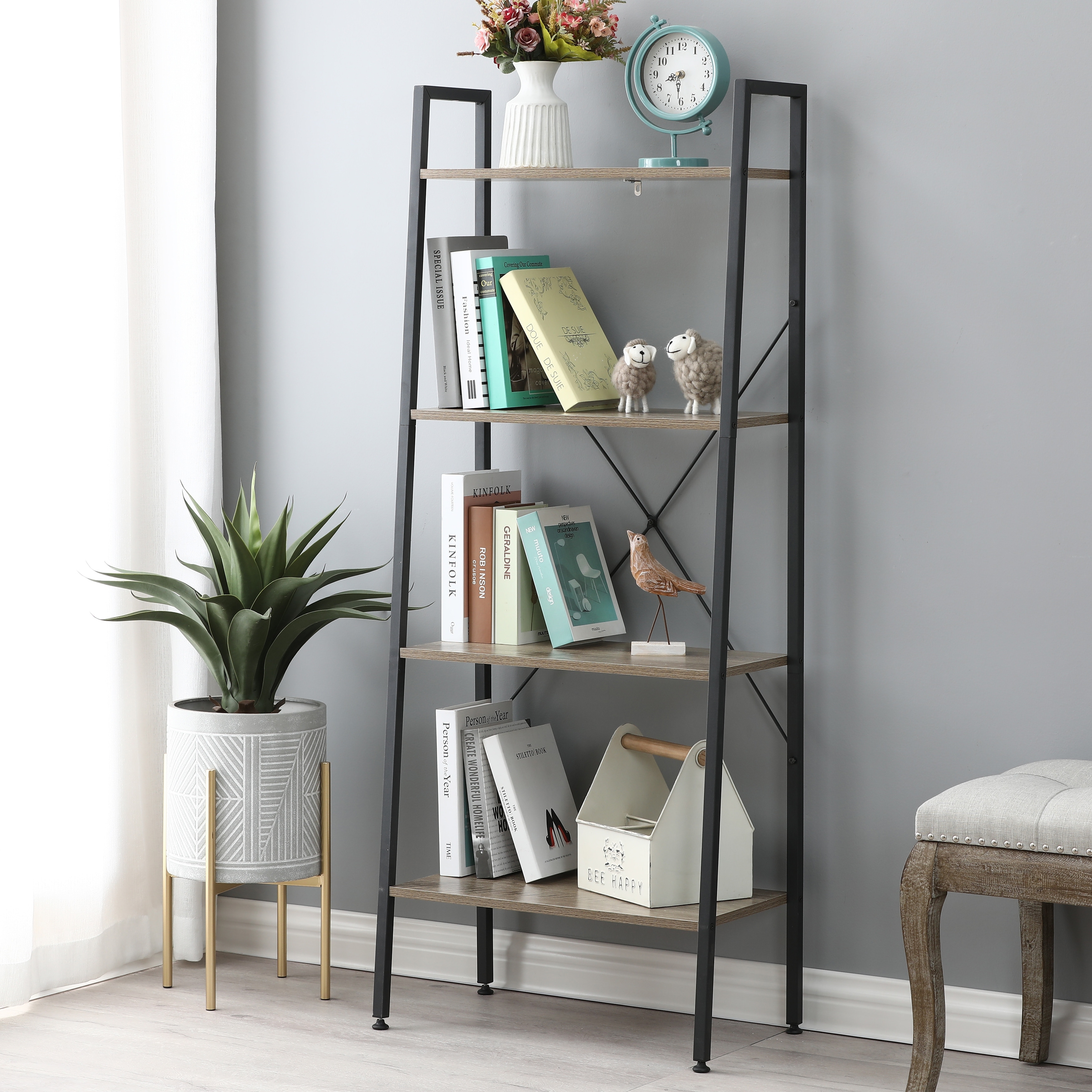 Carbon sales loft bookshelf