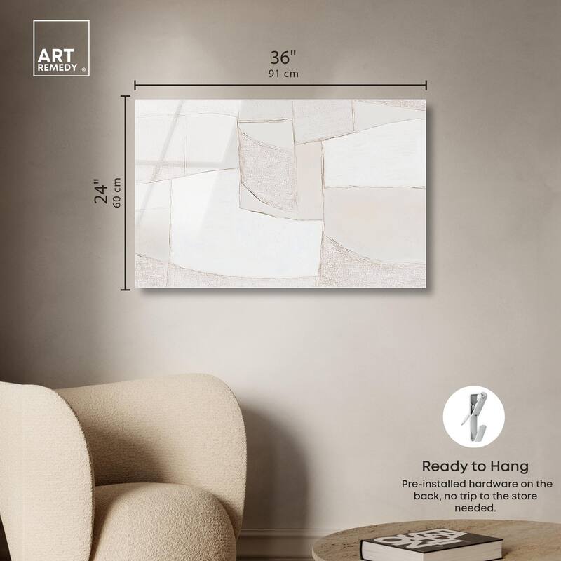 Veiled Calm Acrylic by Art Remedy, Ready to Hang