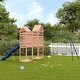preview thumbnail 10 of 15, vidaXL Swing Set Outdoor Backyard Wooden Playground Equipment for Kids Age 3-8 193.7" x 140.9" x 93.7" Douglas