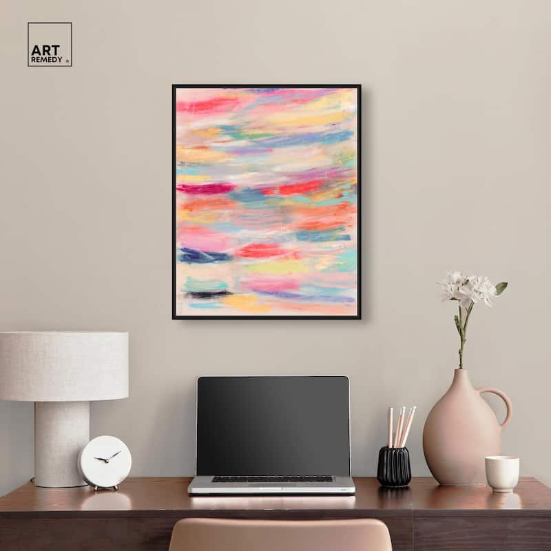 Color Play III Canvas by Art Remedy