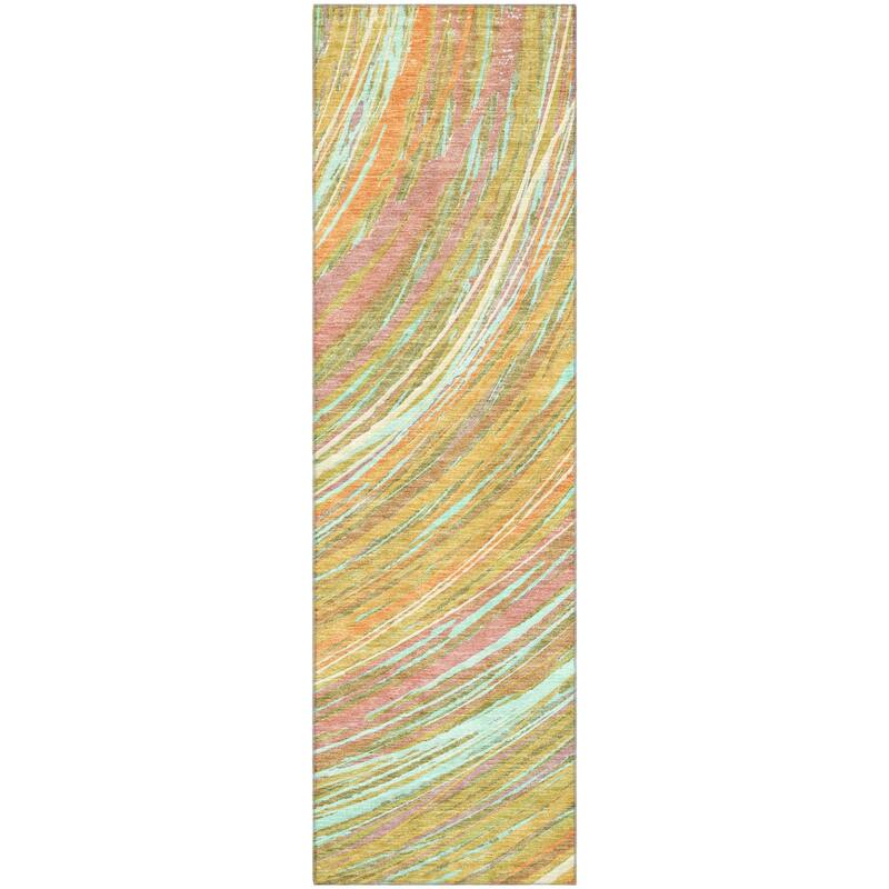 Premium Washable Super Soft Contemporary Horizon Mayfield Rug