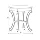 preview thumbnail 4 of 4, Copper Grove Korostyshiv Hand-painted Transitional Accent Table