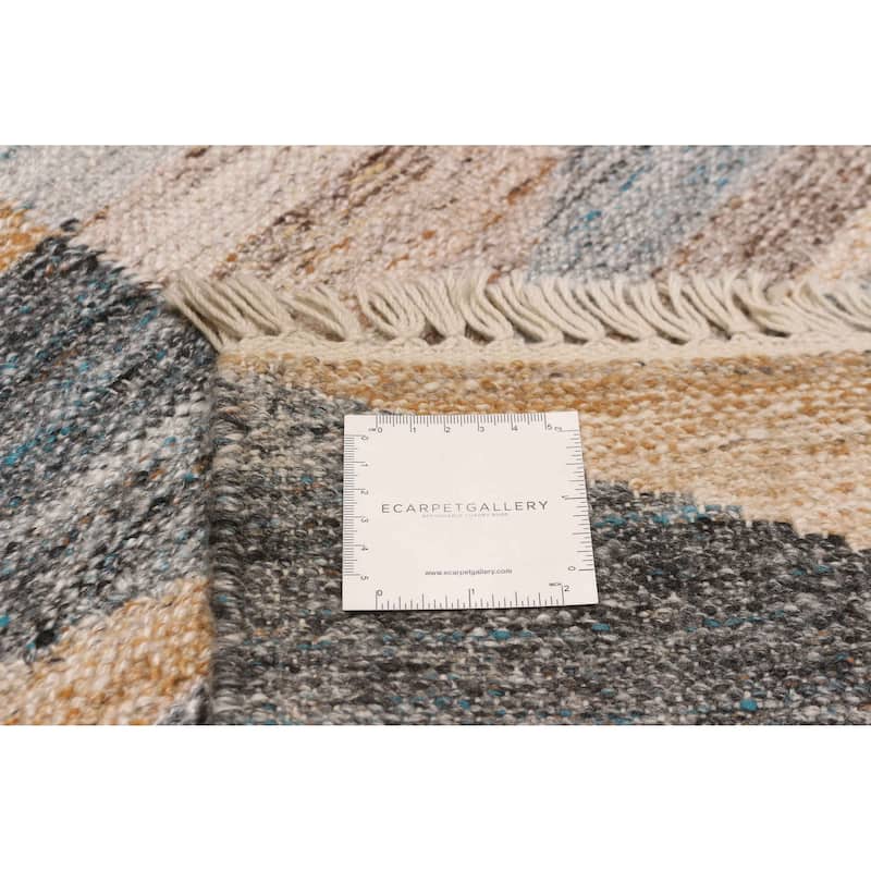 Ankara FW Grey Kilim 5'4" x 7'6" - 5'4 x 7'6