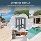 preview thumbnail 20 of 58, Shoreside Kids Outdoor Poly Adirondack Rocking Chair with Side Table 3-Piece Set