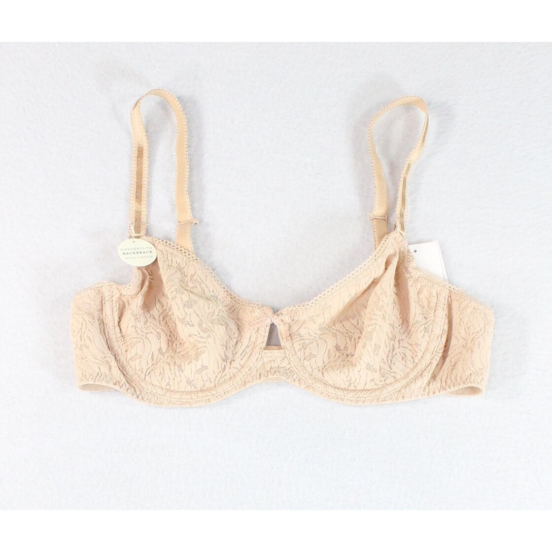 unpadded underwire bra