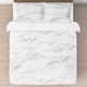 preview thumbnail 3 of 3, Sweet Jojo Designs Black and White Marble Collection 3-piece Comforter Set