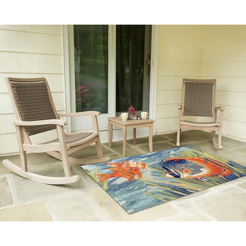 Liora Manne Ravella Tropical Fish Indoor/Outdoor Rug