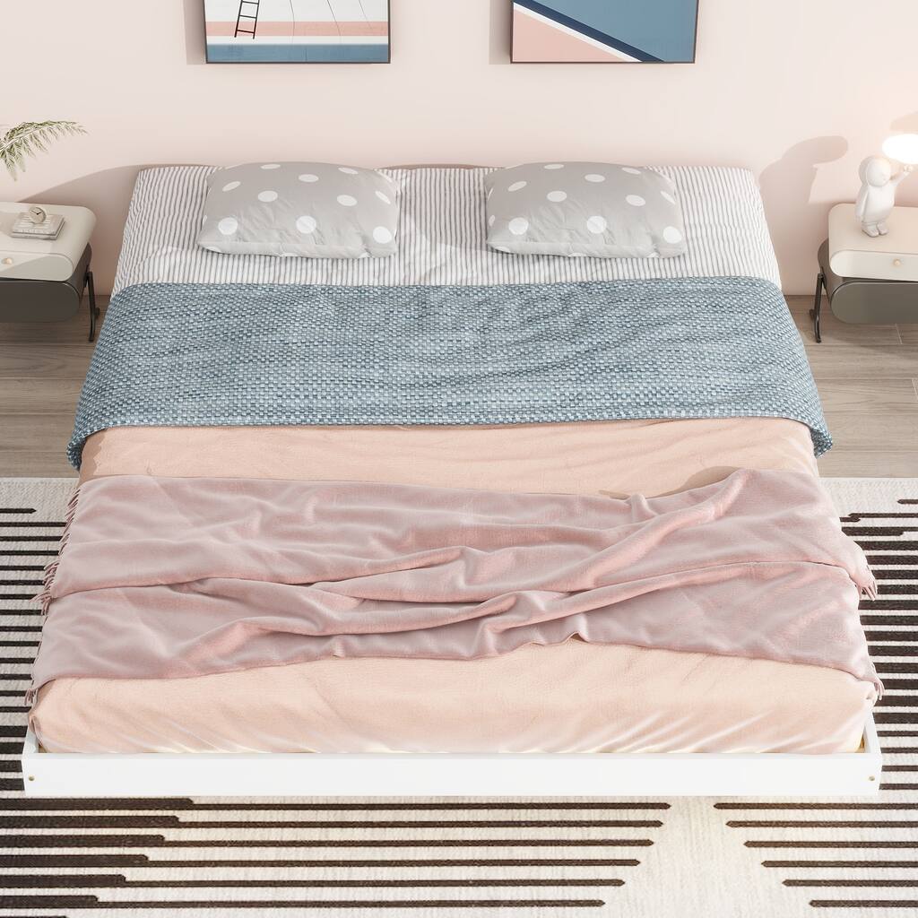 Queen Size Floating Bed