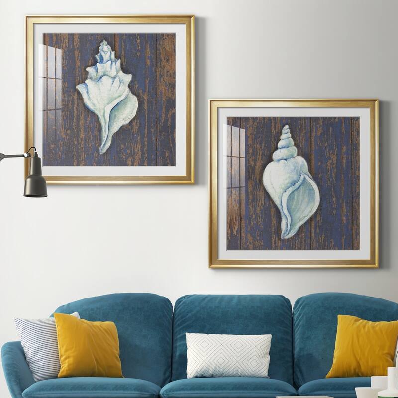 Weathered Shell I Premium Framed Print - Ready to Hang