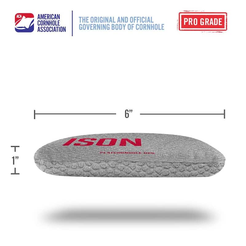 Madison Gray Dual Sided Cornhole Bags