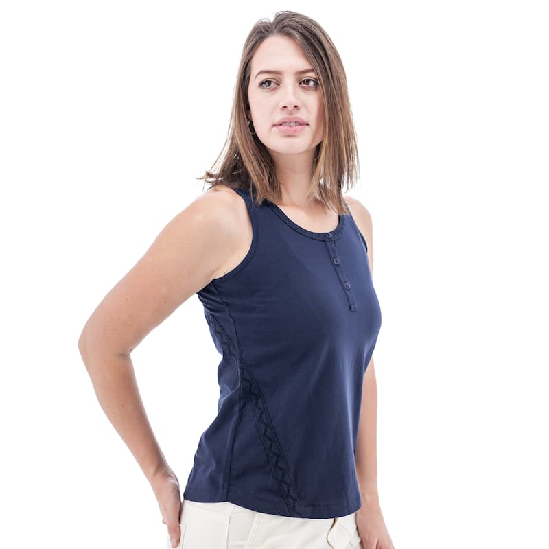 Aventura Women's Clemente Henley Tank Top