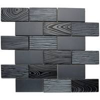 Buy Black, Glass Backsplash Tiles Online at Overstock | Our ...