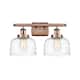 Option Antique Copper / Clear Deco Swirl