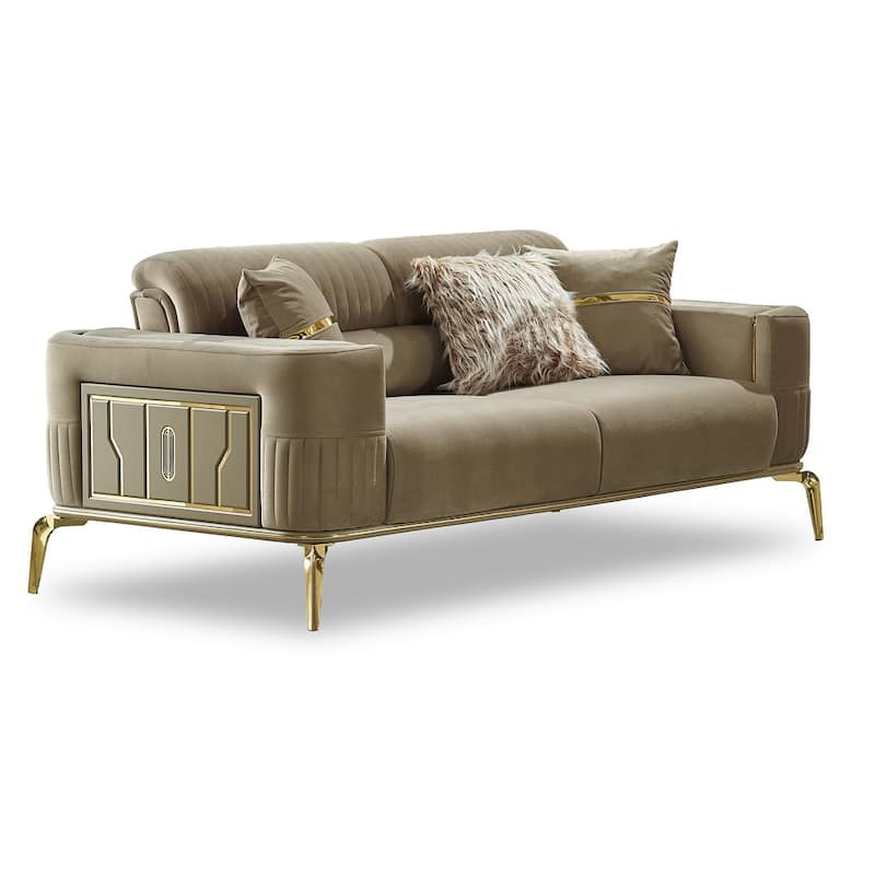 Arely 2-Pieces One Sofa One Loveseat Living Room Set
