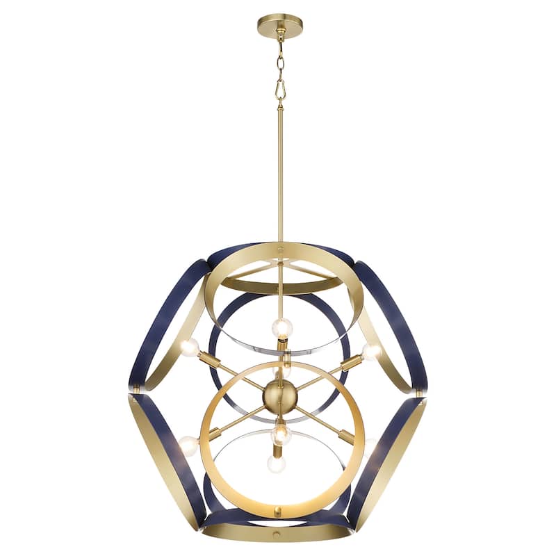 Quorum International 866-8 Domain 8 Light 30" Wide Pendant