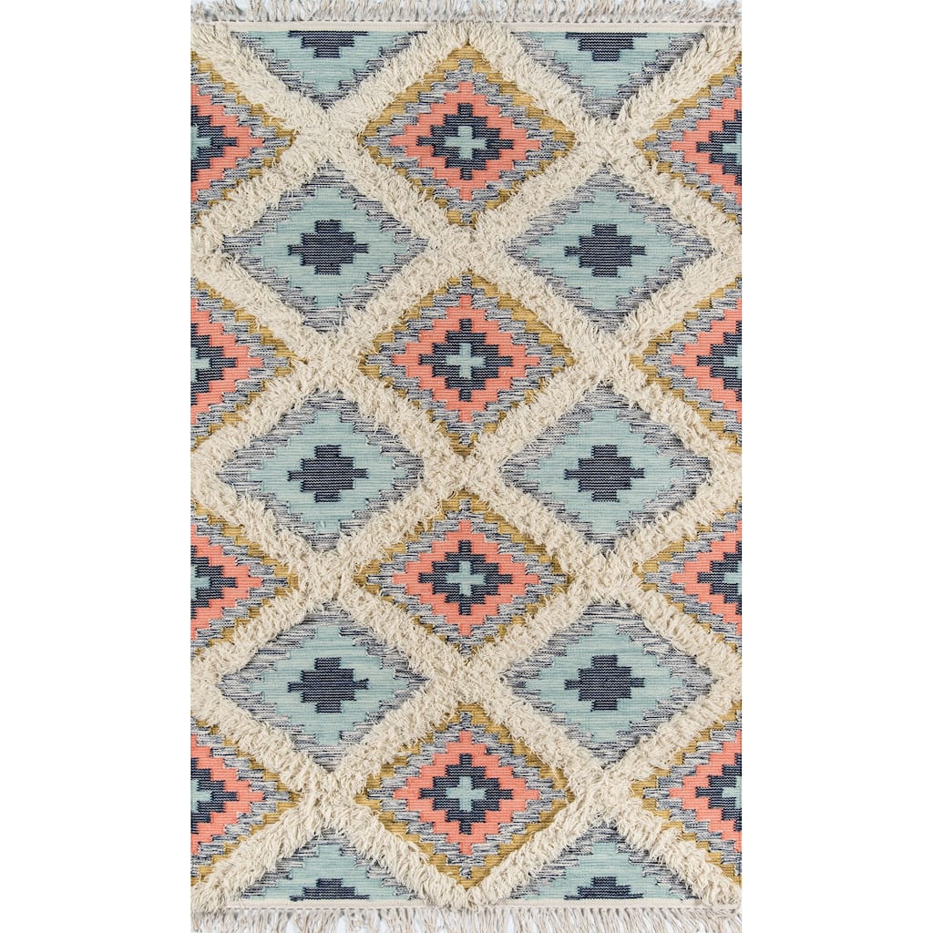 Novogratz by Momeni Indio Templin Wool Hand Made Area Rug.