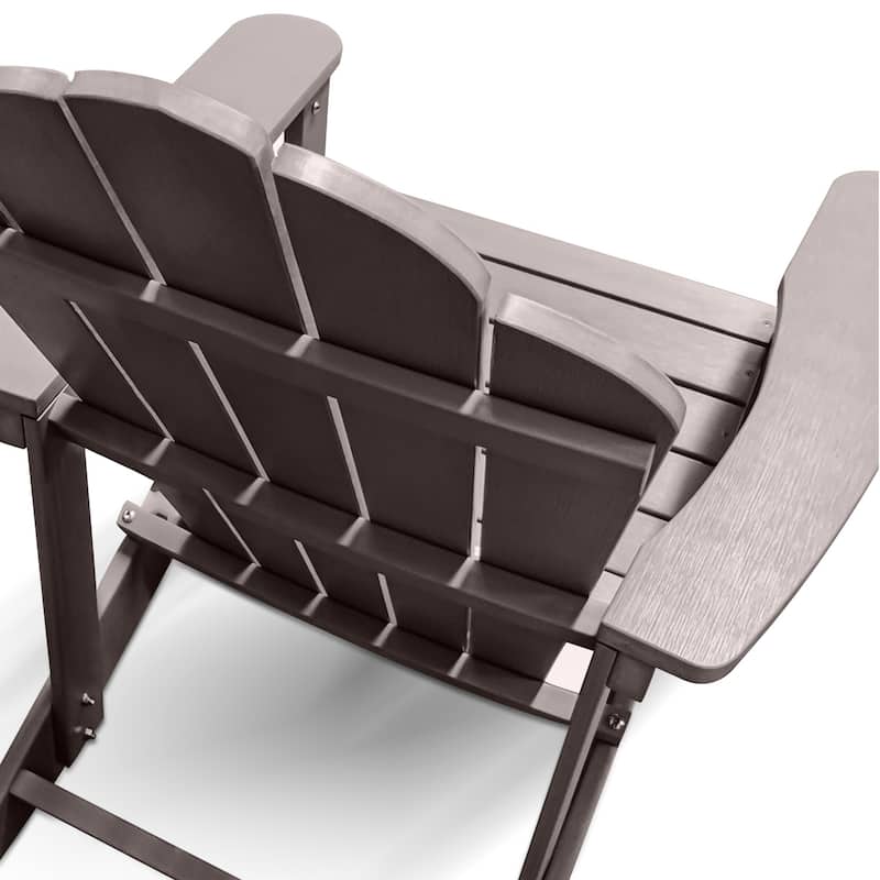 Adirondack Chair Folding Outdoor Chairs Grey - 9' x 12'