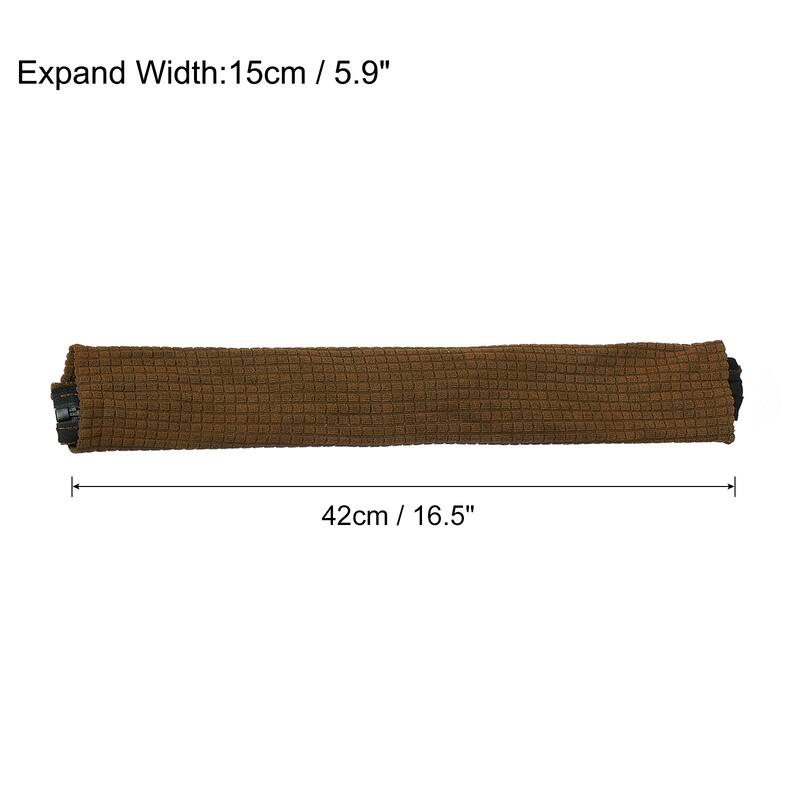 2pcs Office Chair Arm Cover Chair Armrest Protector Cover - Brown