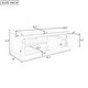 preview thumbnail 8 of 28, Merax 4 Doors Storage Bench with Adjustable Shelves and Removable Cushion
