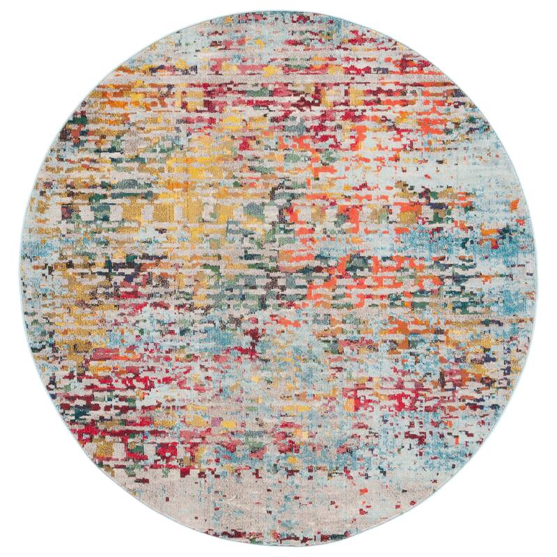 SAFAVIEH Monaco Beadie Boho Abstract Rug