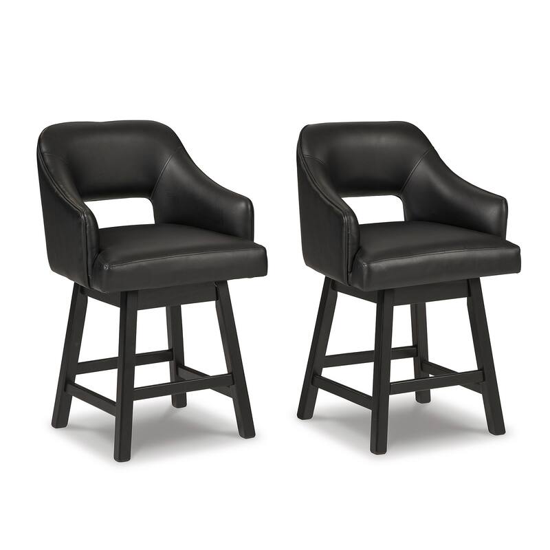 Signature Design by Ashley Tallenger Swivel Bar Stool (Set of 2)