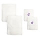preview thumbnail 25 of 27, Sweet Kids 2-piece White Turkish Cotton Bath and Hand Towel Set with Lavender Purple Monogrammed Initial white/purple q