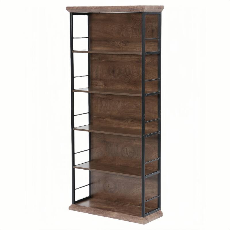 70.86" H 5-Tier Modern Bookcase